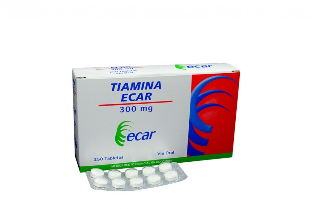 Tiamina sobre x10 Ecar