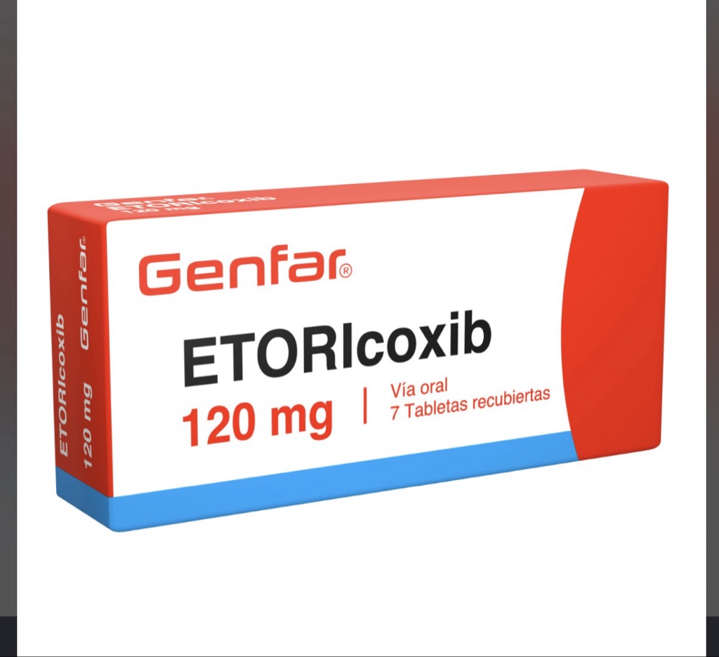 Etoricoxib 120 mg genfar