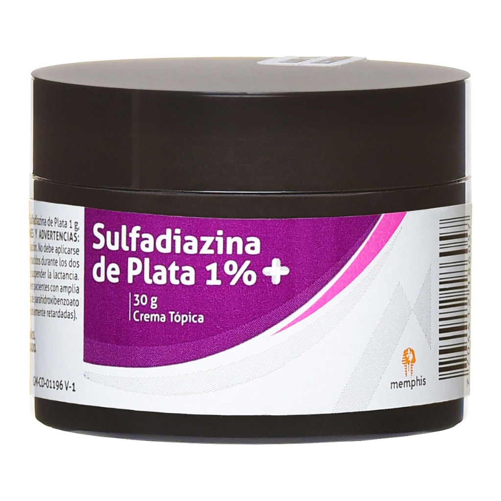 Sulfadiazina de Plata 1% crema