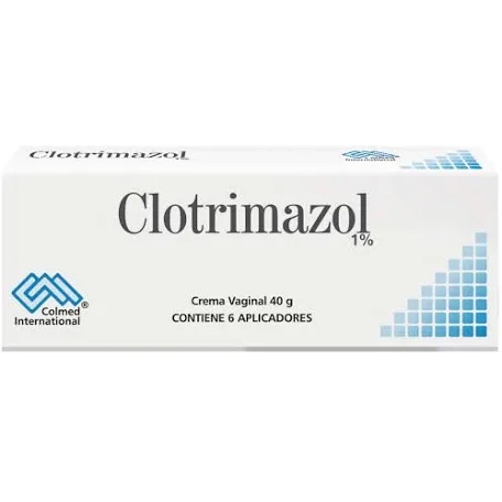 Clotrimazol crema vaginal 1%