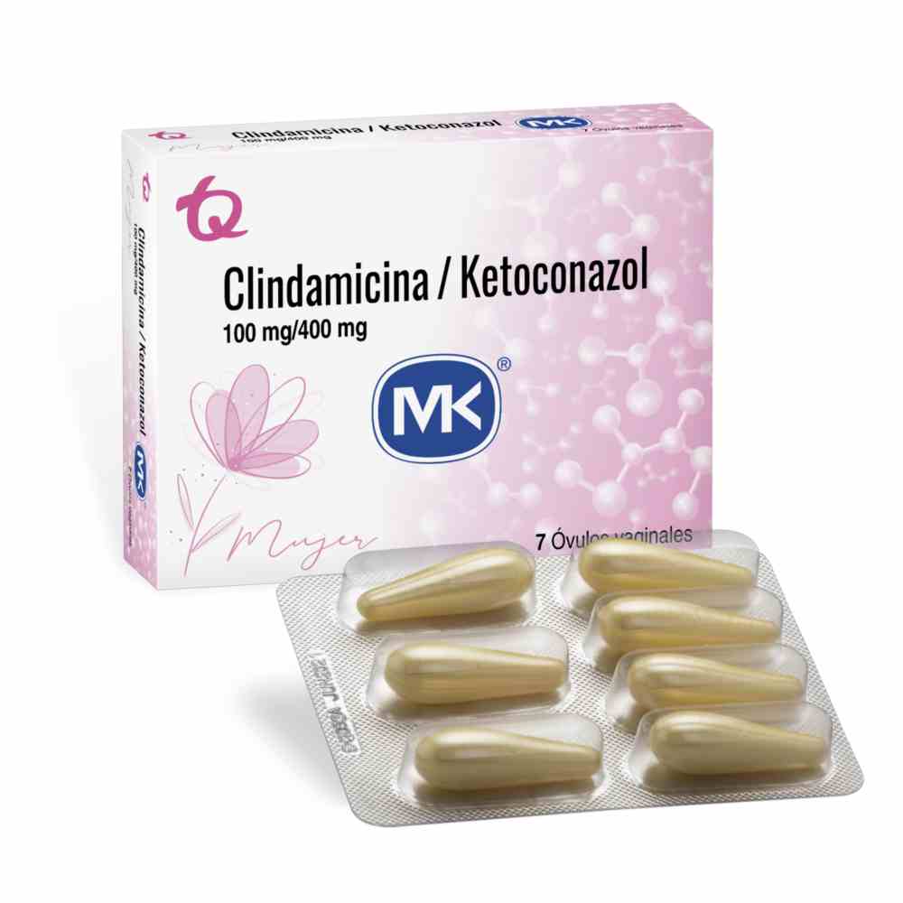 MK Clindamicina/Ketoconazol óvulos