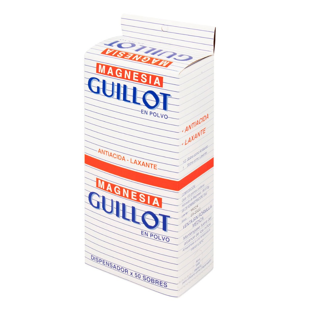Magnesia guillot en polvo