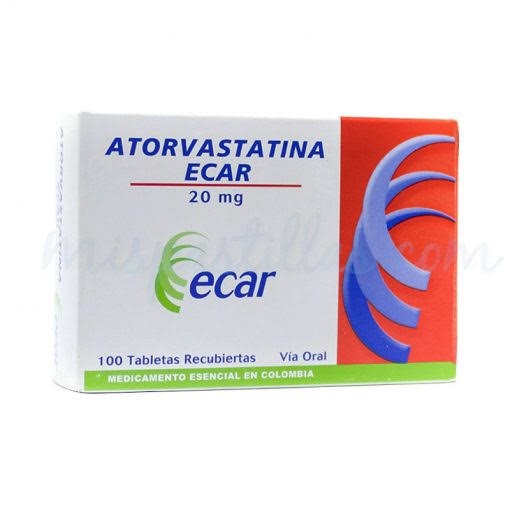 ATORVASTATINA 20MG ECAR