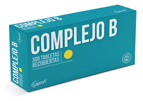 Complejo B sobre tabletas Laproff