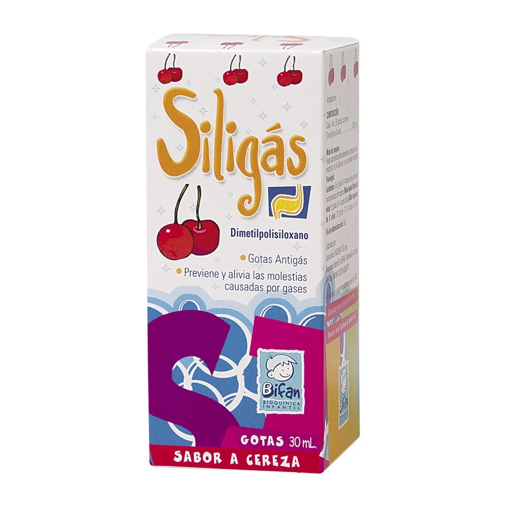 Siligas gotas cereza 30mL