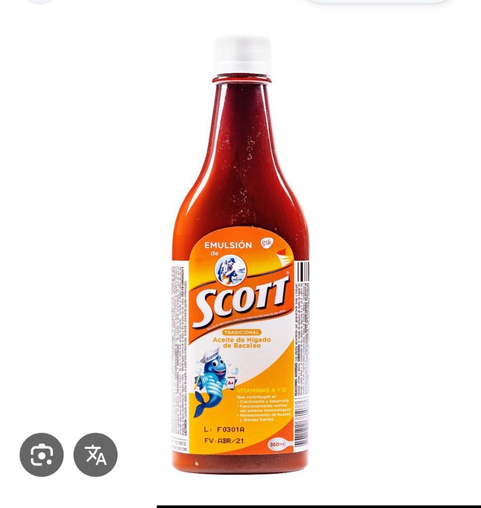 Scott emulsión 360ml