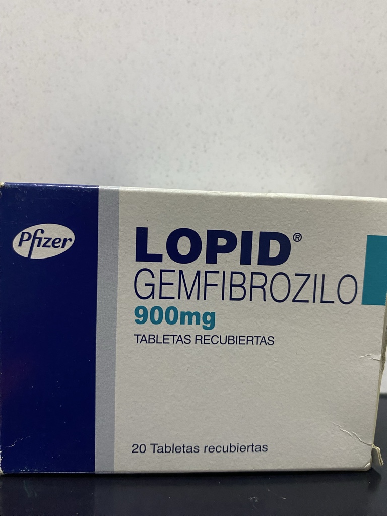 Lopid Gemfibrozilo 900mg