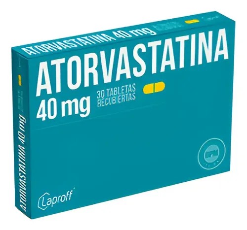 ATORVASTATINA 40MG LAPROFF