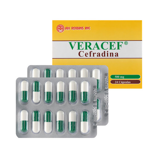 Veracef Cefradina 500 mg