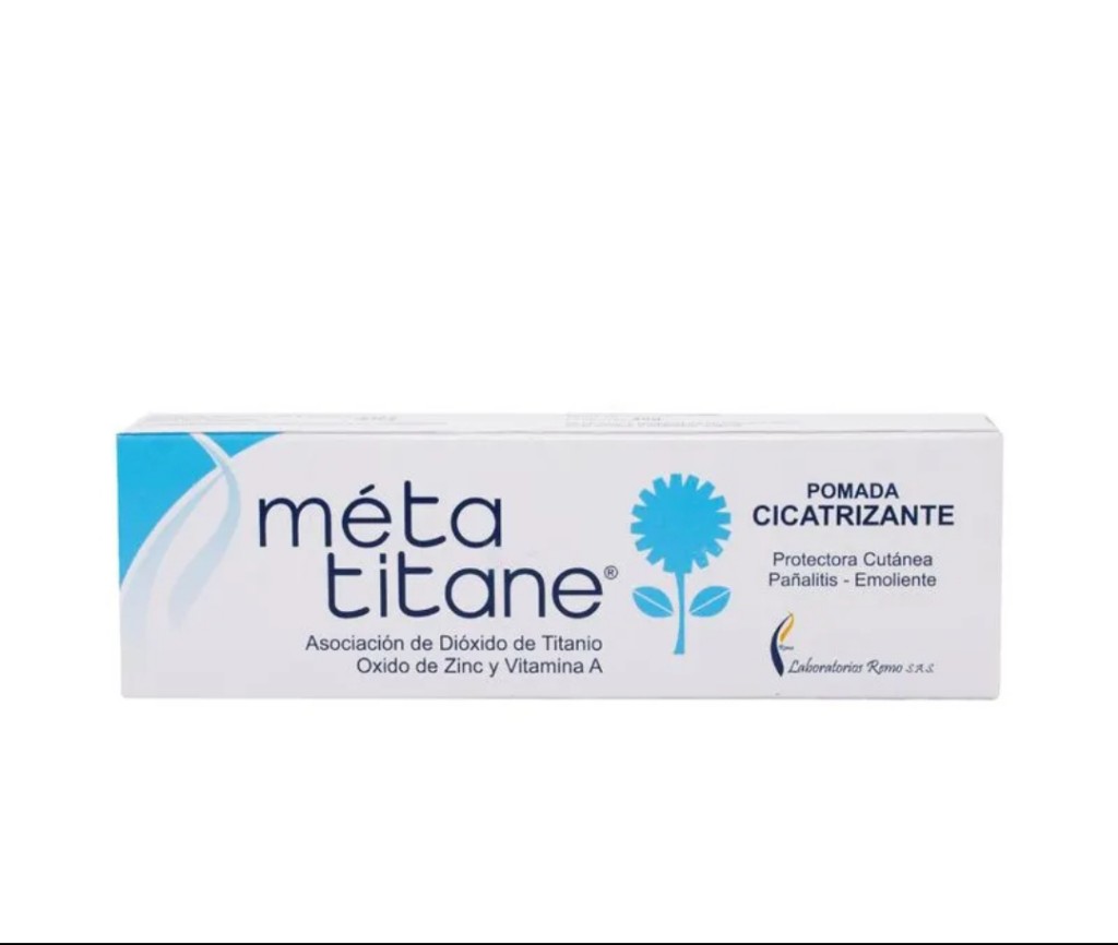 Meta Titane pomada cicatrizante 40g