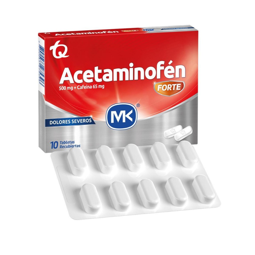 ACETAMINOFÉN FORTE MK