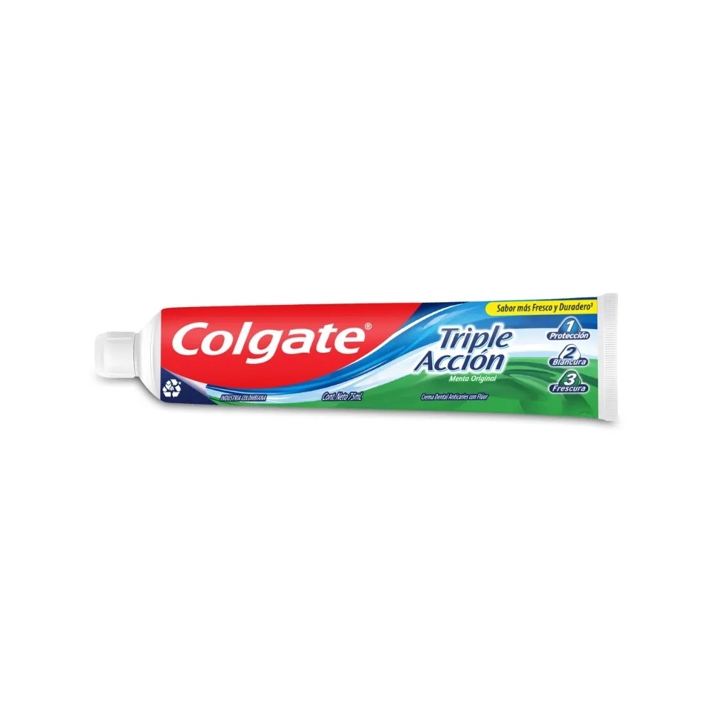 Colgate Triple Accion 60, 75mL