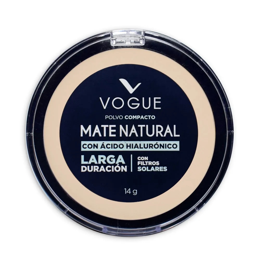 Vogue Polvo Compacto Mate Natural