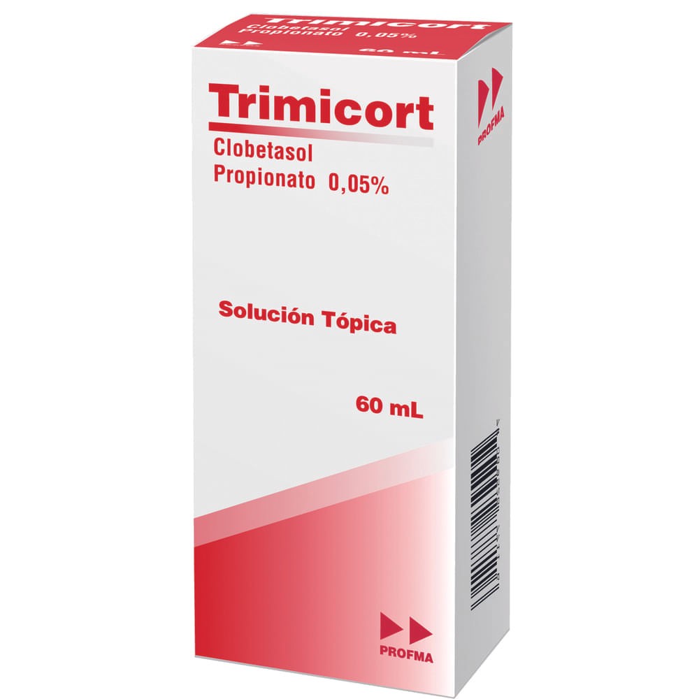 Trimicort solución tópica 60 mL