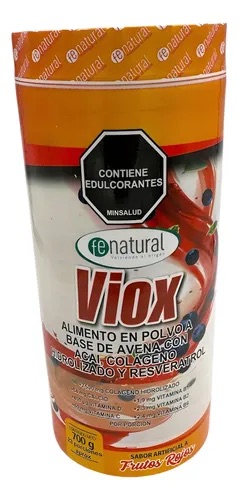 fe natural Viox frutos rojos