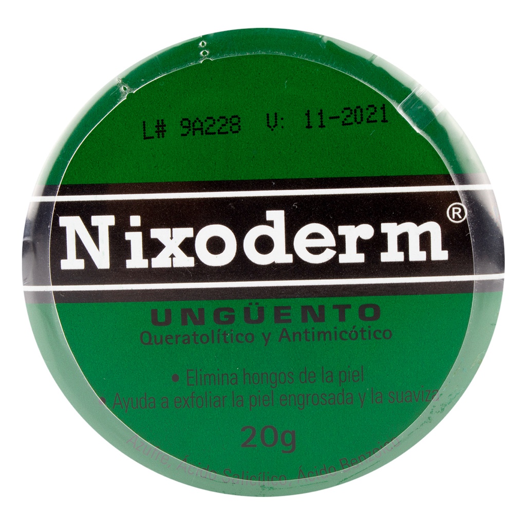Nixoderm ungüento verde