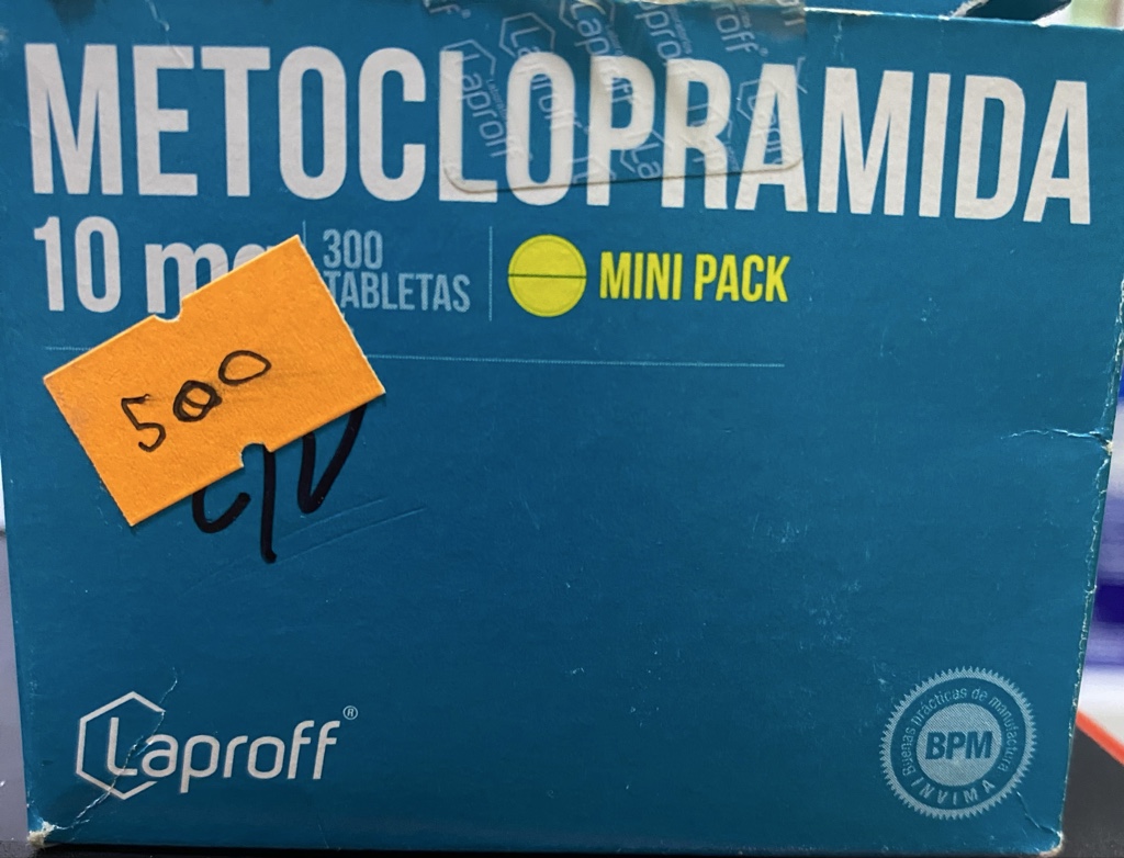 Metoclopramida Laproff 10 mg