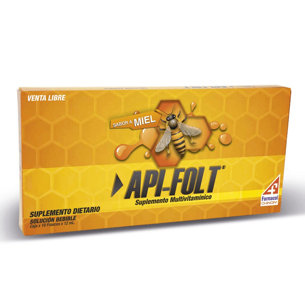 Api-Folit vitaminas solución bebible