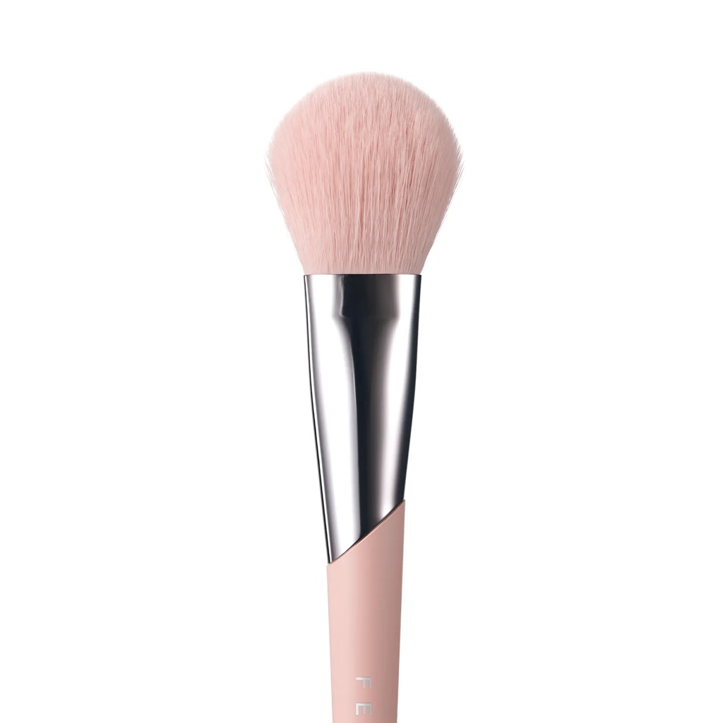 Brocha maquillaje rosa
