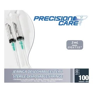 Jeringa 2mL adulto Precision Care