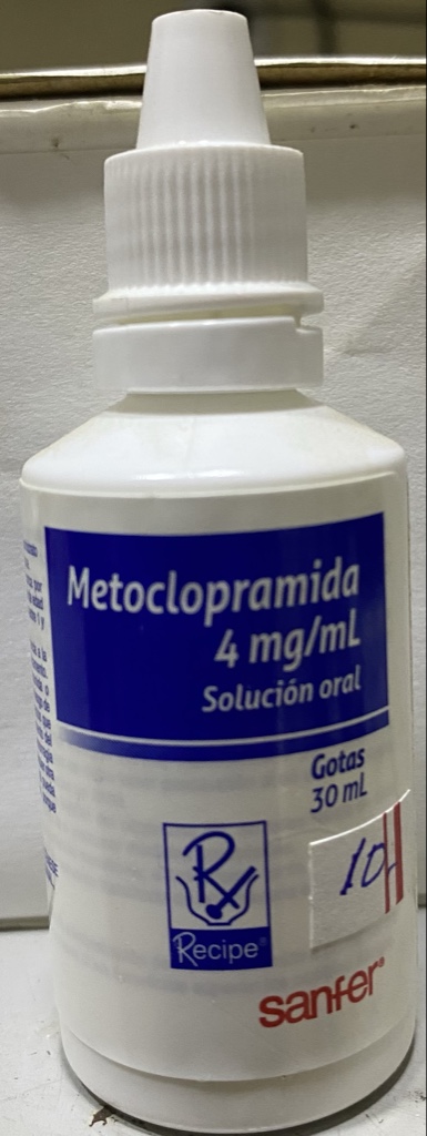 Metoclopramida gotas 30 mL Sanfer