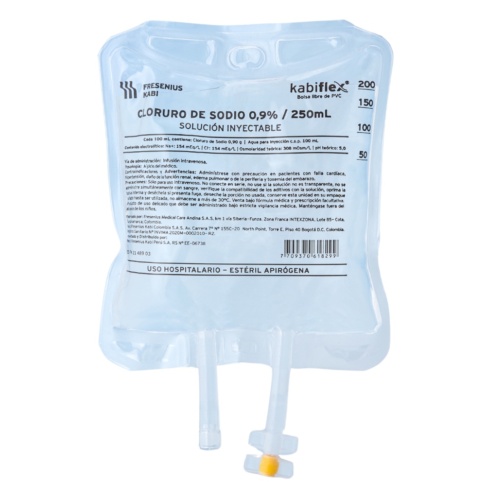 Kabiflex Cloruro de Sodio 250mL