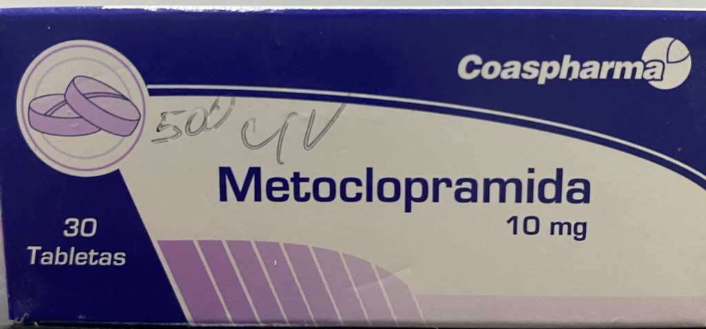 Coaspharma Metoclopramida 10 mg 30 tabletas