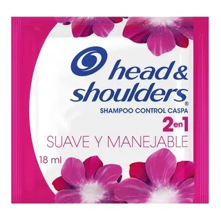 Shampoo Head & Shoulders sachet rosado