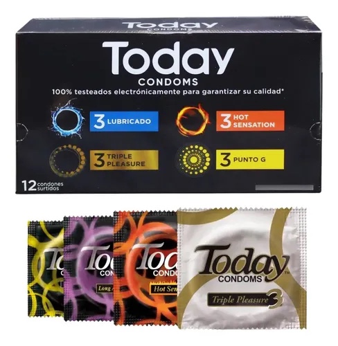 Today condones surtidos 12 und