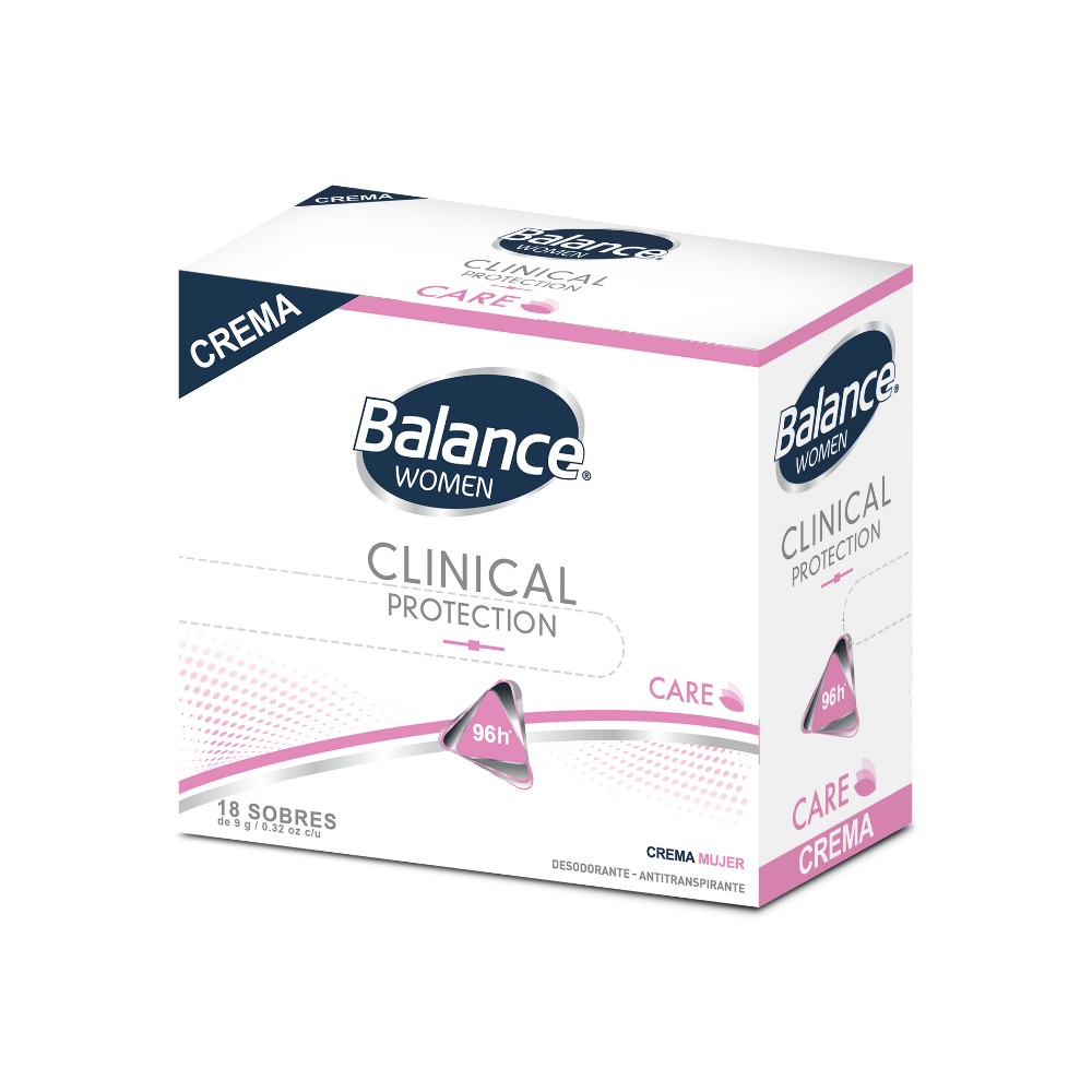 Balance Women Crema 18 sobres