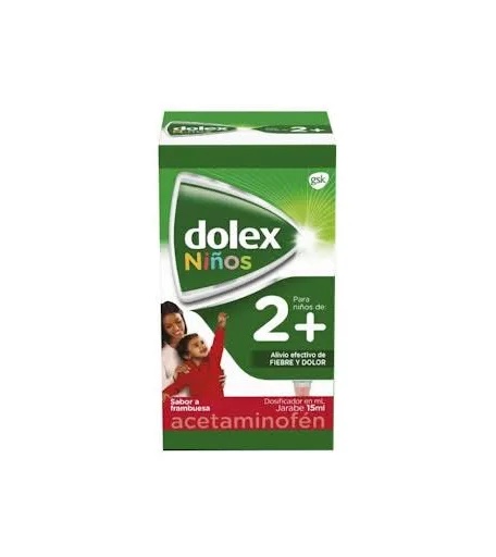 Dolex Niños frambuesa jarabe 90mL