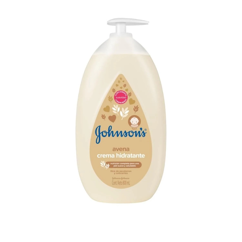 Johnsons Avena crema hidratante 400ml