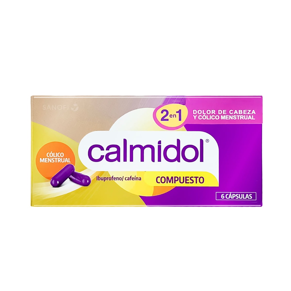 Calmidol Compuesto 6 cápsulas