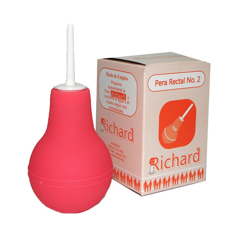 Richard pera rectal roja No. 2