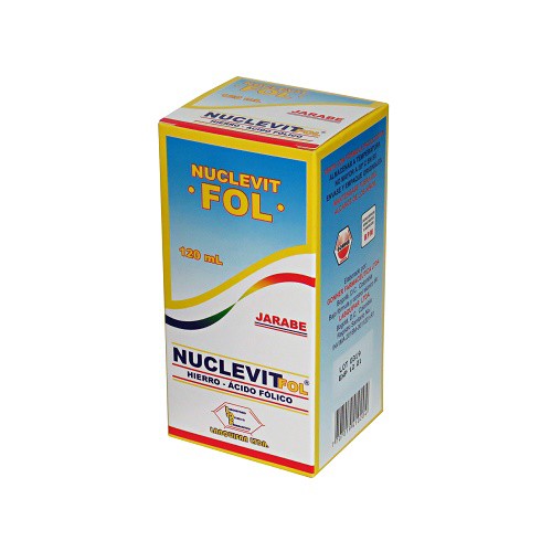 Nuclevit Fol jarabe 240 mL