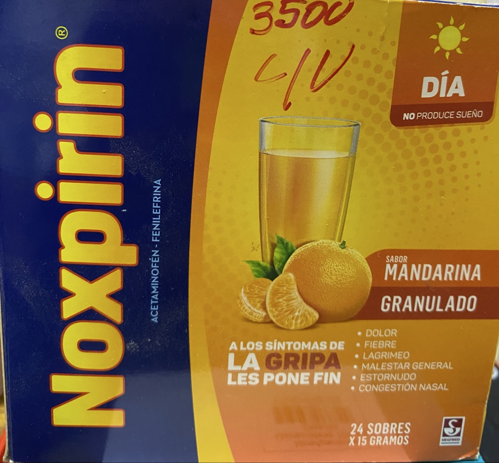 Noxpirin Dia mandarina