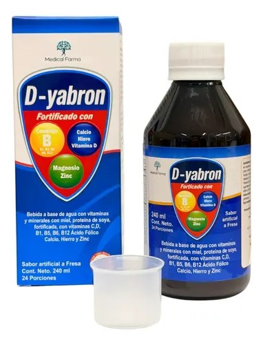 D-yabron bebida fresa 240ml