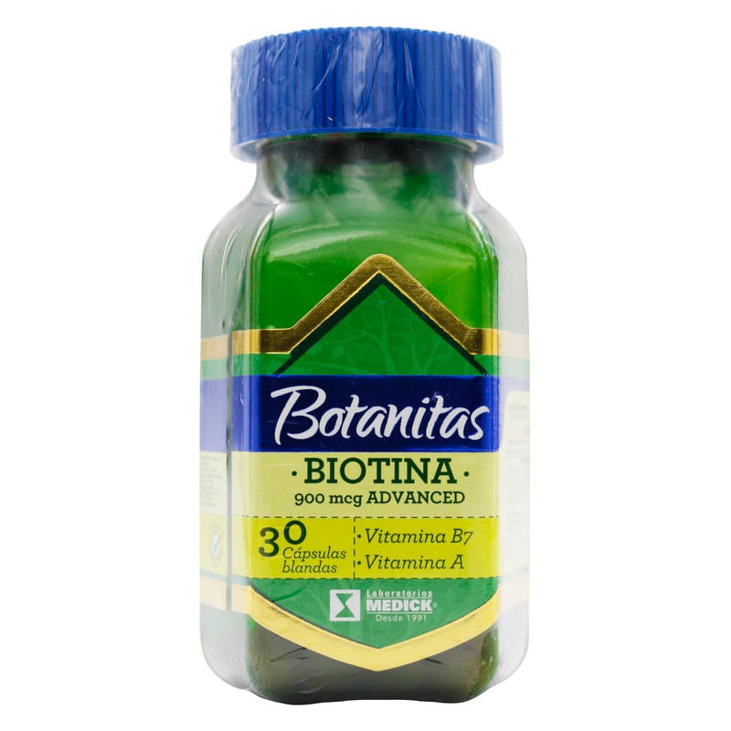 Botanitas Biotina 900 mcg
