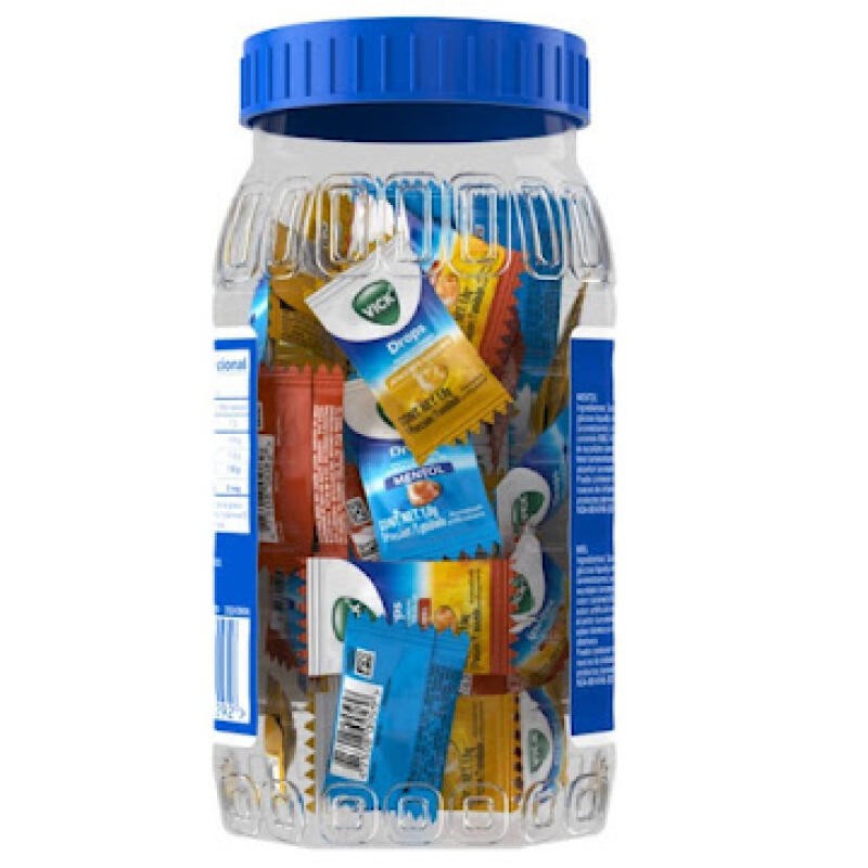 Vick Drops miel mentol pastilla