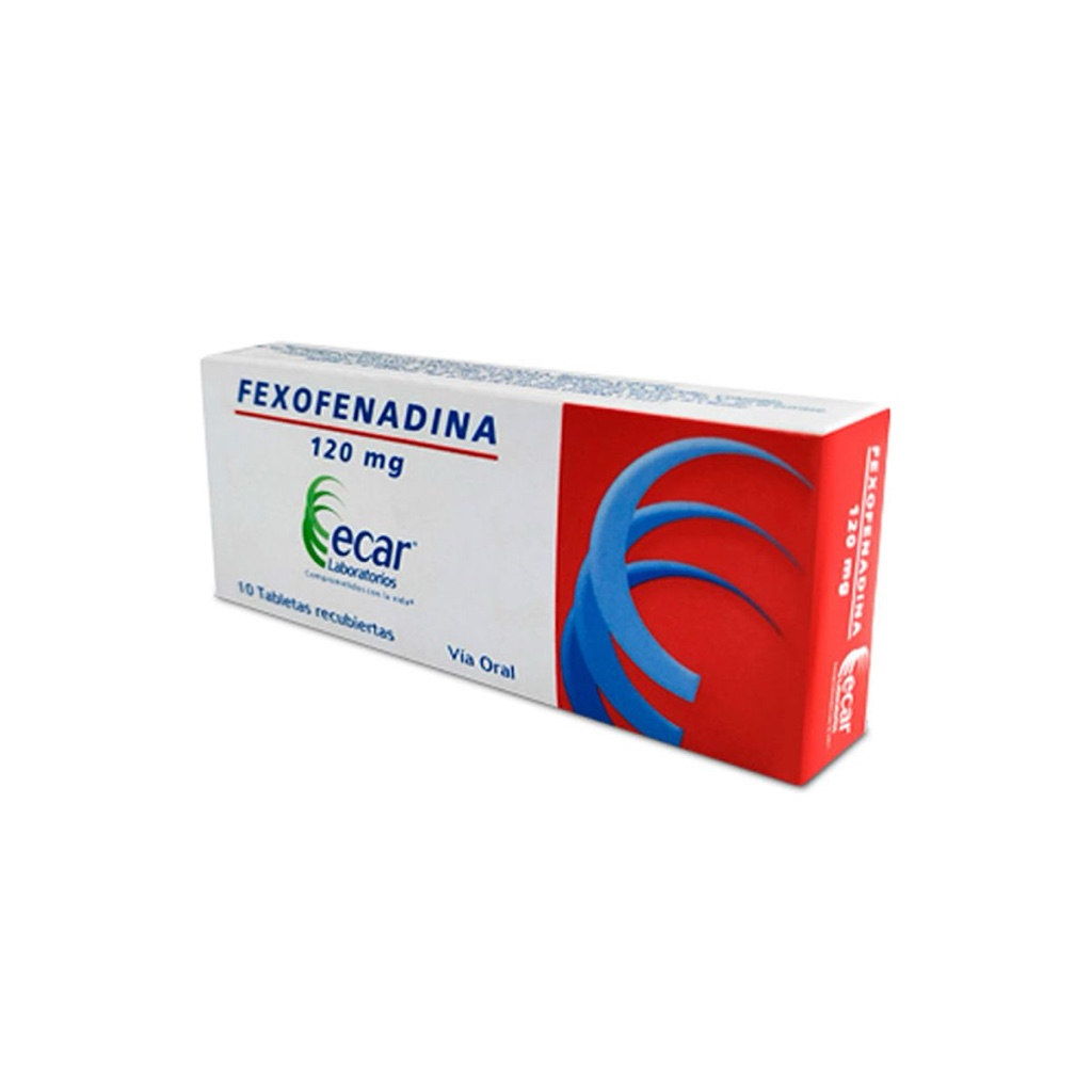 Fexofenadina 120 mg Ecar