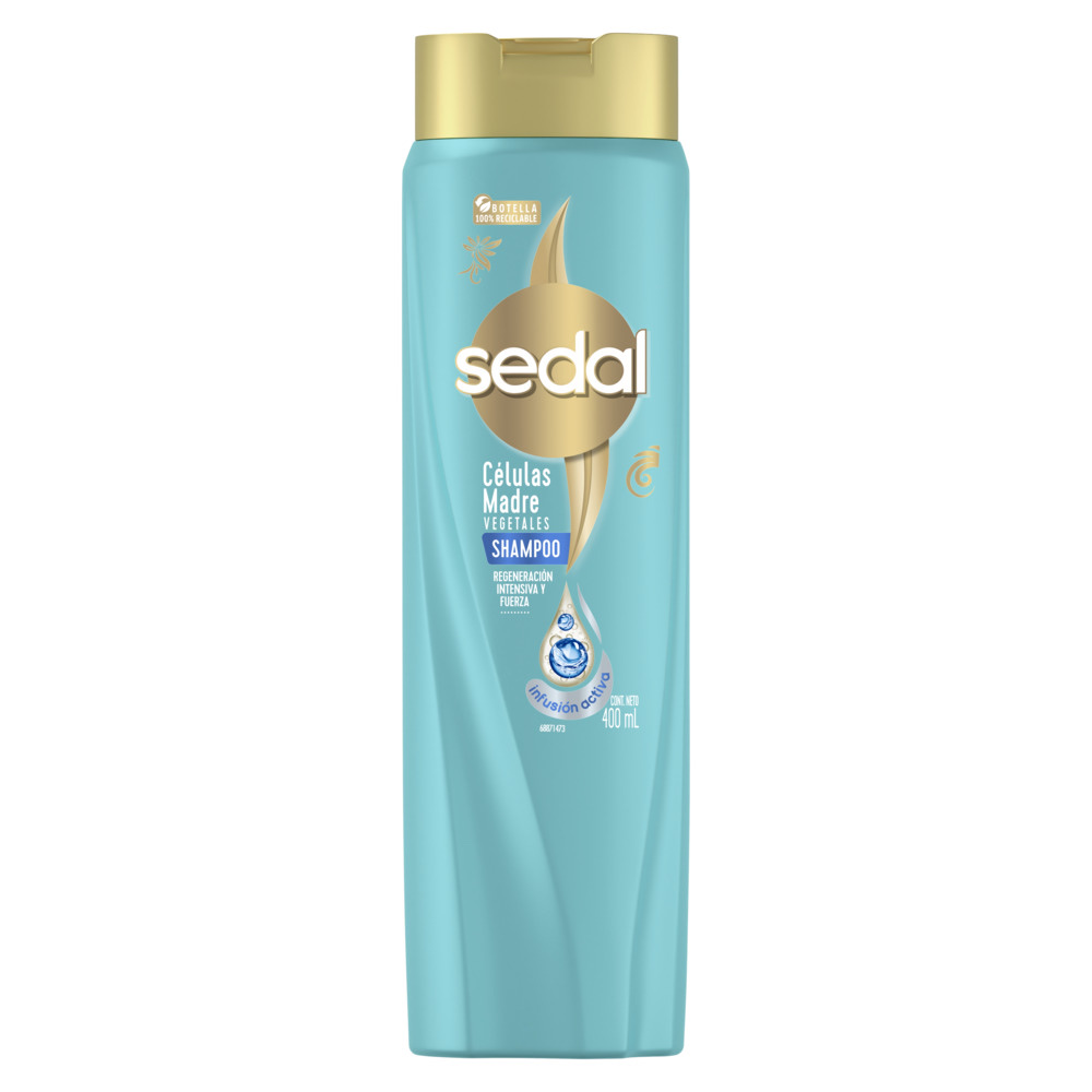Sedal Células Madre Shampoo turquesa