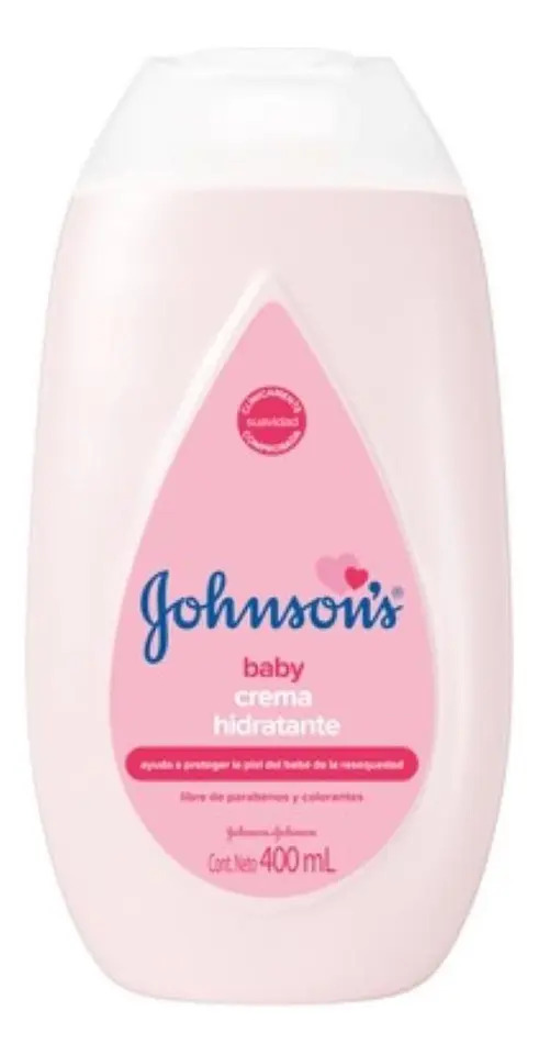 Johnson's Baby crema hidratante rosa 200mL
