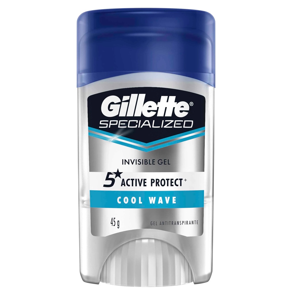 Gillette antitranspirante azul 45g