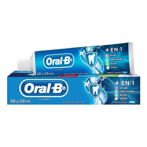 Oral-B pasta dental con flúor 50ml