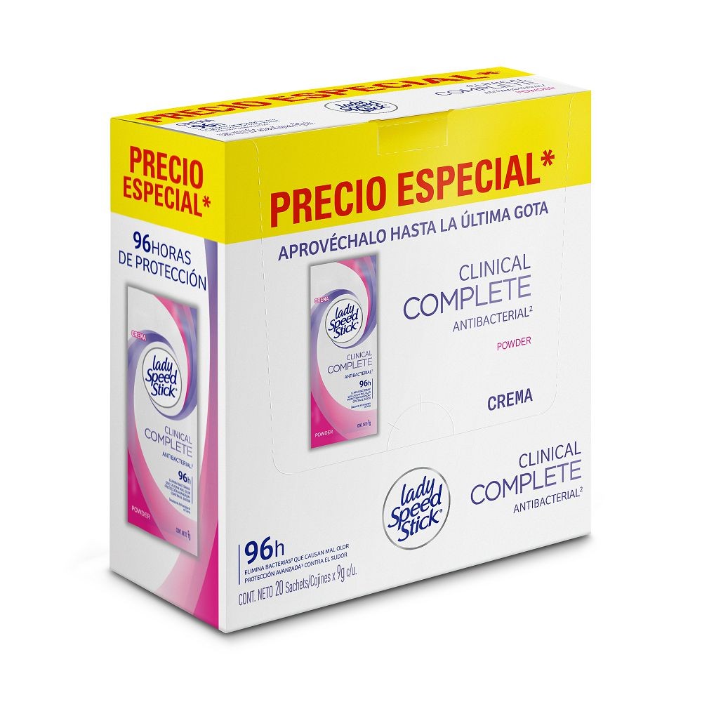 Lady Speed Stick Clinical Complete Powder