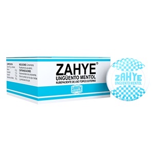 ZAHYE Ungüento Mentol