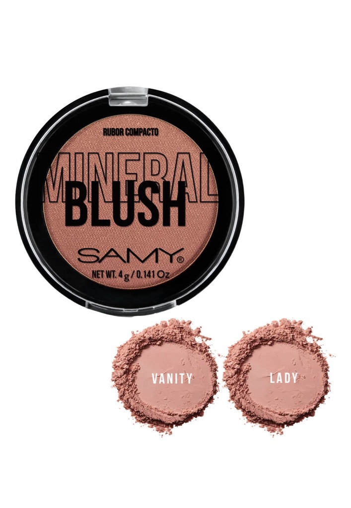 Samy rubor compacto Mineral Blush