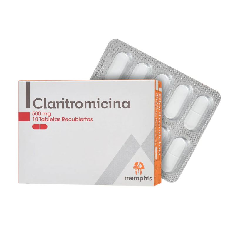 CLARITROMICINA 500MG MEMPHIS