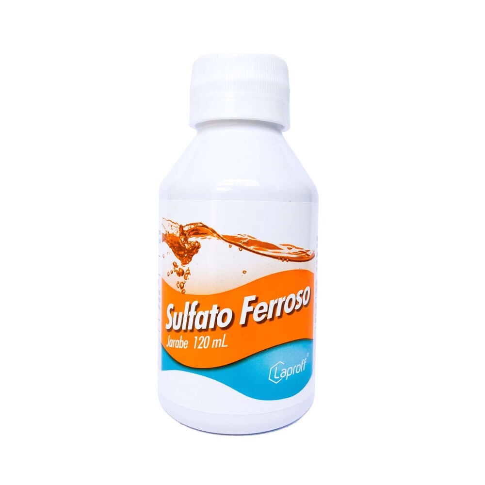 Sulfato Ferroso jarabe 120 mL Laproff