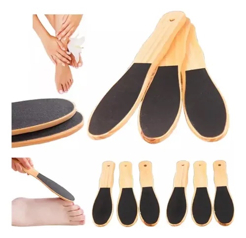 Lima pies madera negra